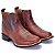 Bota Masculina Country Cowboy Bico Redondo Couro Legítimo Brete Boots - Imagem 2
