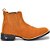 Bota Country Masculina Texana Couro Nobuck Bico Quadrado Cano Curto - Imagem 10