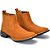 Bota Country Masculina Texana Couro Nobuck Bico Quadrado Cano Curto - Imagem 12