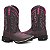 Bota Texana Cano Longo Feminina Cara de Boi Country Brete Boots - Imagem 3