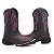 Bota Texana Cano Longo Feminina Cara de Boi Country Brete Boots - Imagem 3