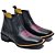 Bota Country Feminina Bico Quadrado Couro Legítimo Brete Boots - Imagem 3