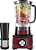 Liquidificador Philco Plq1350 Turbo Inox Max Pro 6 1200w Cor Vermelho 220v - Imagem 2