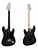 Guitarra Stratocaster Giannini BK/ BK Preto Gianinni G102 - Imagem 8