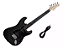 Guitarra Stratocaster Giannini BK/ BK Preto Gianinni G102 - Imagem 3