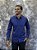 CAMISA SOCIAL ML JP AZUL MARINHO - Imagem 1