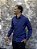 CAMISA SOCIAL ML JP AZUL MARINHO - Imagem 2