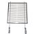 Grelha Barra Redonda em Aço Inox 304 – 40×45 cm - Imagem 1