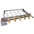 Grill Giratório Inox – Kit 740 Baixo 6 Espetos - Imagem 1
