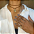Anel Snake Dourado - Imagem 2