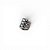 Piercing Fake Tetra Prata - Imagem 1