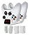 CHARGING DOCK BRANCO (COM DISPLAY) - Imagem 1