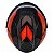 Capacete Asx Eagle Fast Brilho Preto/ Vermelho/ Grafite 60 - Imagem 5