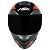 Capacete Asx Eagle Fast Brilho Preto/ Vermelho/ Grafite 60 - Imagem 4