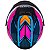 Capacete Asx Eagle Fast Brilho Preto/ Rosa/ Branco 58 - Imagem 4