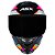 Capacete Asx Eagle Fast Brilho Preto/ Rosa/ Branco 58 - Imagem 6