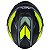 Capacete Asx Eagle Fast Brilho Preto/ Verde/ Grafite 58 - Imagem 7