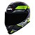 Capacete Asx Eagle Fast Brilho Preto/ Verde/ Grafite 58 - Imagem 2