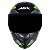 Capacete Asx Eagle Fast Brilho Preto/ Verde/ Grafite 58 - Imagem 4