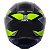 Capacete Asx Eagle Fast Brilho Preto/ Verde/ Grafite 58 - Imagem 6