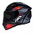 Capacete ASX City Start - Preto/Vermelho/Cinza 60 - Imagem 1