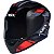 Capacete ASX City Start - Preto/Vermelho/Cinza 60 - Imagem 3
