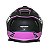 Capacete Mormaii M1 Glitch Fosco Rosa - Imagem 3