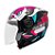 Capacete Spark Jet Dragon PTO/ROSA 56 - Imagem 1