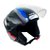 Capacete Spark Jet Square PTO/AZUL 60 - Imagem 3