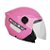 Capacete Spark Jet Solid Rosa 56 - Imagem 2