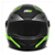 Capacete ProTork Speed R8 Fosco Preto/Verde - Imagem 4
