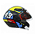 Capacete Aberto FW3 X OPEN UP 43 C/Óculos Preto/Amarelo - Imagem 3