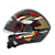 Capacete Aberto FW3 X OPEN UP 43 C/Óculos Preto/Marron - Imagem 1
