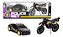 Kit Carrinho e Moto Policia Bs Toys Preto - Imagem 5