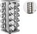 Porta Condimentos 20 potes aço inox - Imagem 1