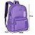 Mochila Escolar de Costas Clio Roxa - Imagem 2