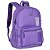 Mochila Escolar de Costas Clio Roxa - Imagem 5