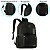 Mochila Escolar de Costas Clio Preta - Imagem 3
