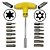 Kit Jogo de Chaves T com 20 Pontas - Imagem 2