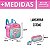 Kit Mochila com Estojo e Lancheira Sereias - Imagem 3