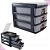 Organizador com 3 Gavetas de Plástico Arqplast - Imagem 8