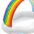 Piscina 90L Arco Iris Infantil - Imagem 4