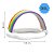 Piscina 90L Arco Iris Infantil - Imagem 3