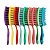 Kit 10 Escova para Cabelo Flex Quadrada - Imagem 6