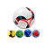 Bola de Futebol N5 Campo Oficial - Imagem 1