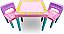 Mesa e Cadeira Educativa com Alfabeto - Imagem 3
