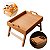 Bandeja MDF Pés dobrável Café da Manhã 45x30cm - Imagem 1