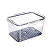 Pote De Plastico Hermetico Escorredor Interno 4L - Imagem 1