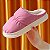 Chinelo Pantufa Nuvem Rosa Peluciada - Imagem 6