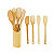 Conjunto De 5 Pçs De Utensílios Bambu - Imagem 1